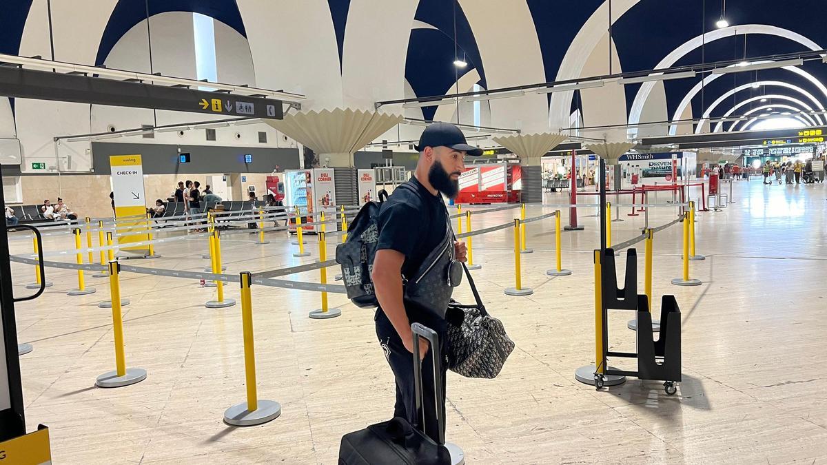 Nabil fekir aeropuerto