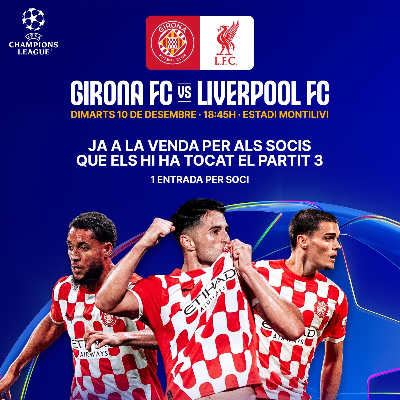 ENTRADAS GIRONA LIVERPOOL