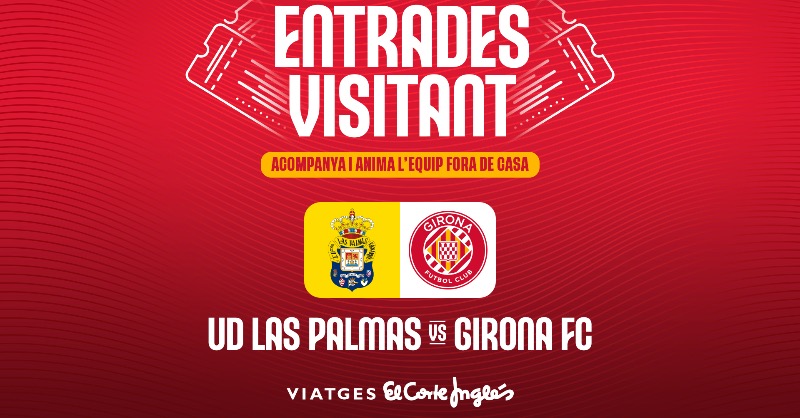 ENTRADAS LAS PALMAS vs. GIRONA