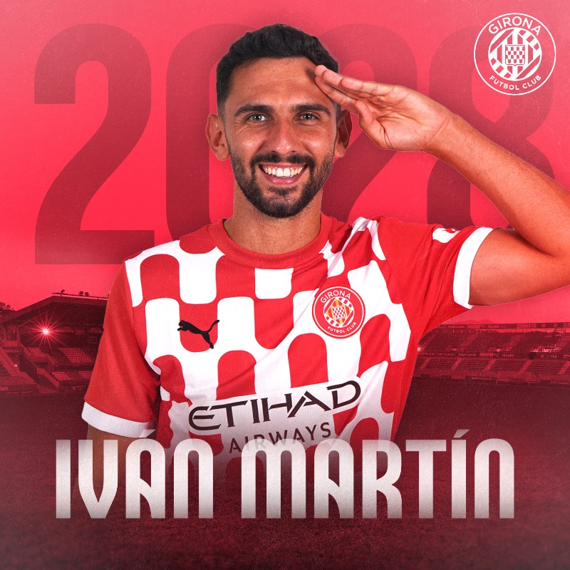 IVÁN MARTÍN RENOVACIÓN PORTADA GIRONA FC