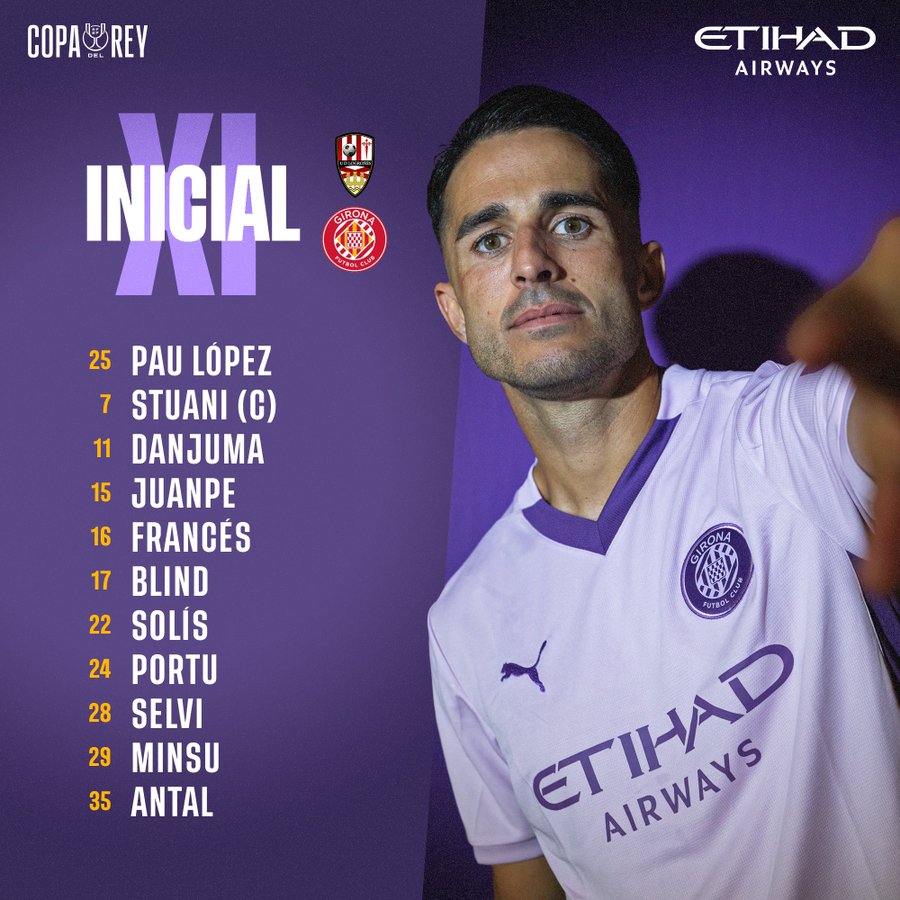 ONCE INICIAL GIRONA FC LOGROÑÉS