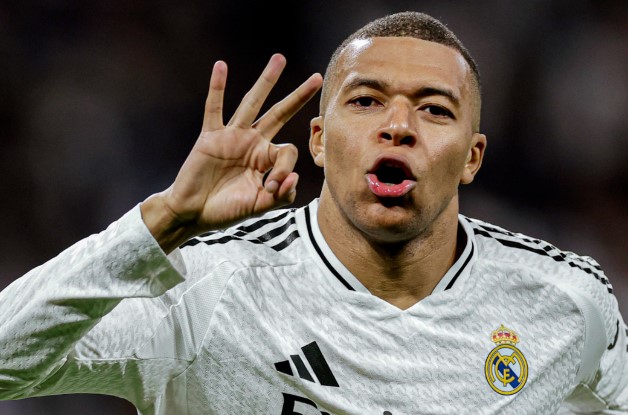 Mbappé le da el pase a octavos al Madrid frente al City. Fuente: Real Madrid en "X".