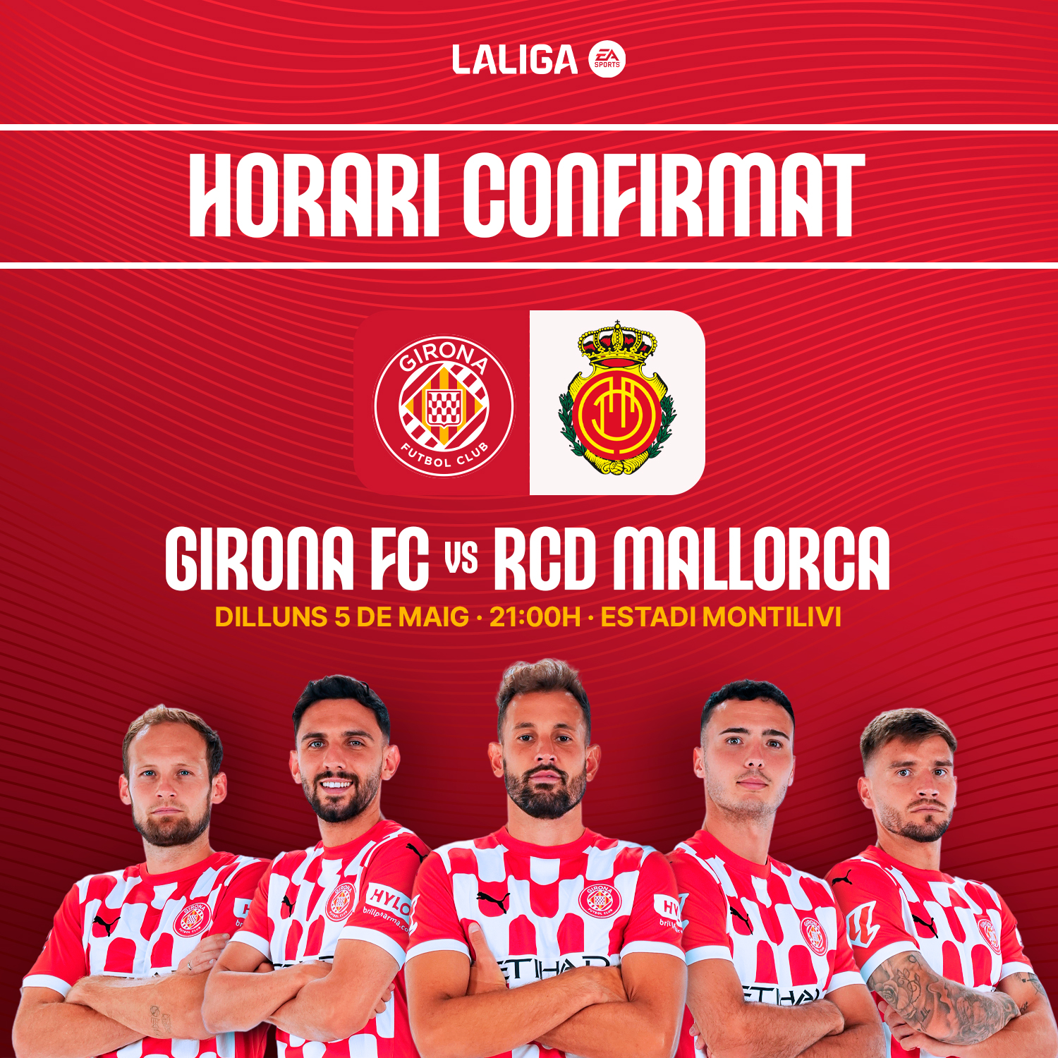 HORARI JORNADA 34 LA LIGA HORARI JORNADA 34 LA LIGA