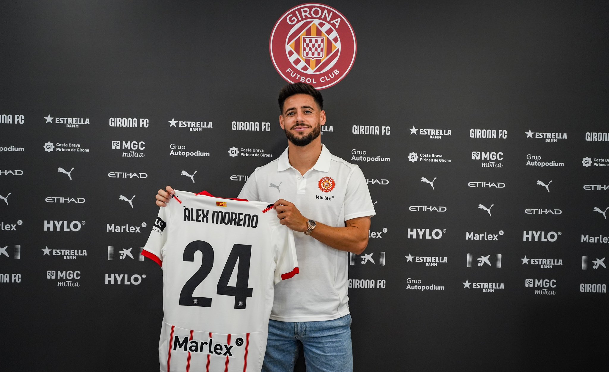 ÁLEX MORENO, nuevo jugador del Girona FC (foto)