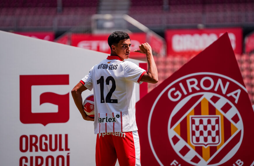 Vitor Reis: “Pep Guardiola me dijo que venir a Girona era lo mejor para mí”