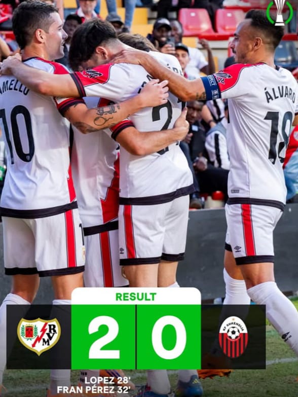 Rayo 2-0 Rayo 2-0