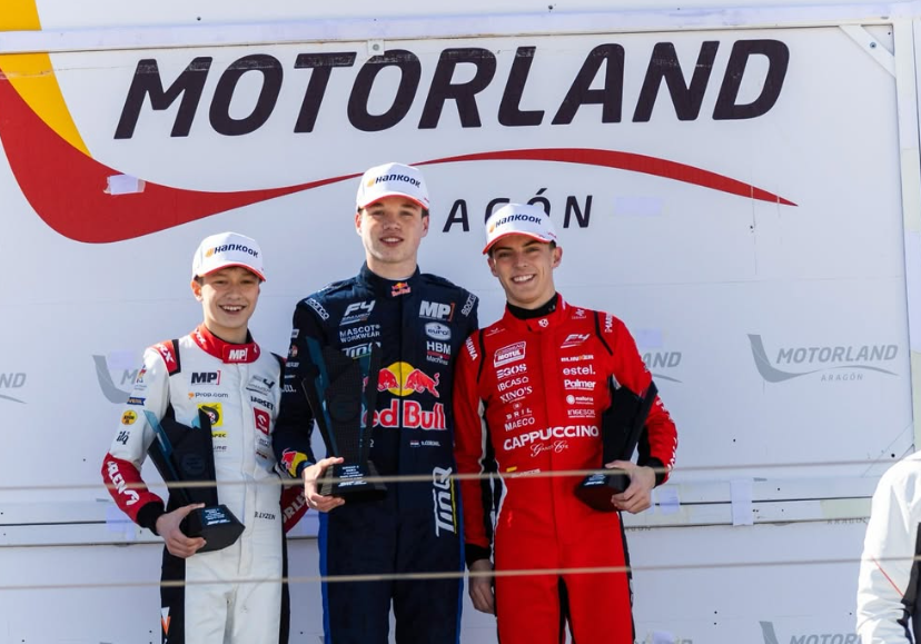 blascos - p3 rookie podio