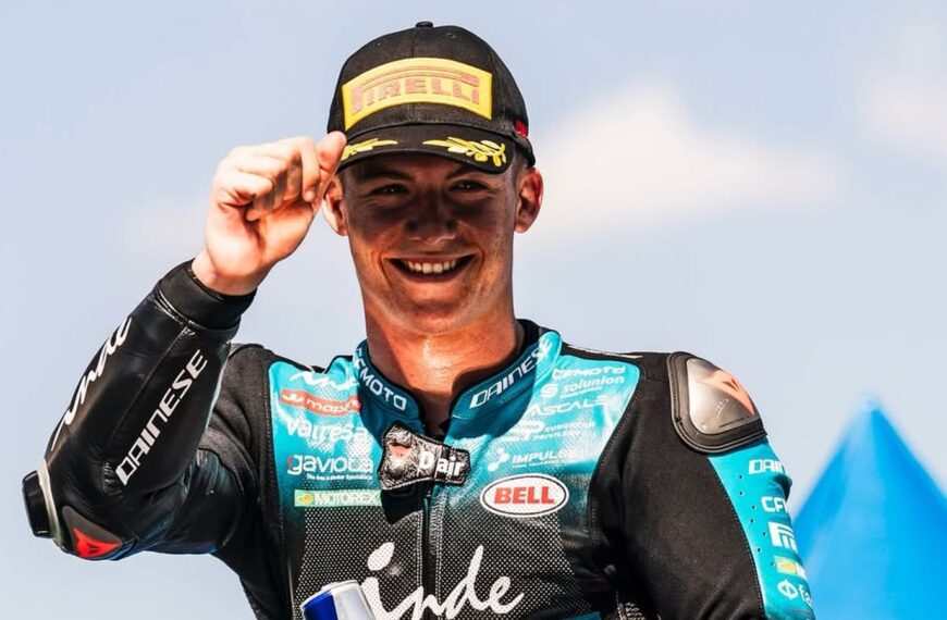 Dani Holgado: consolidación, ambición y un paso adelante en Moto2