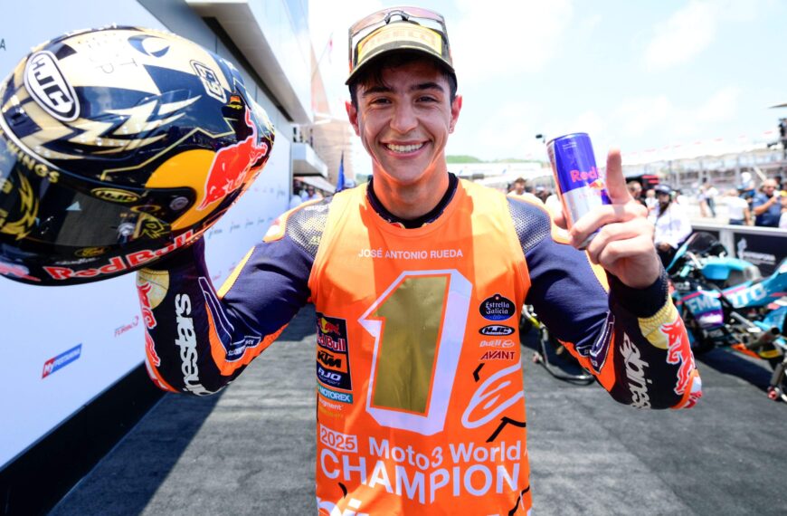 José Antonio Rueda: de campeón de Moto3 al desafío de crecer en Moto2
