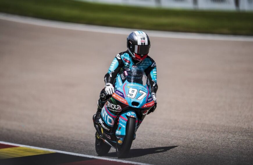 Marco Morelli, la otra gran revelación del Aspar Team que ya pelea entre los mejores de Moto3